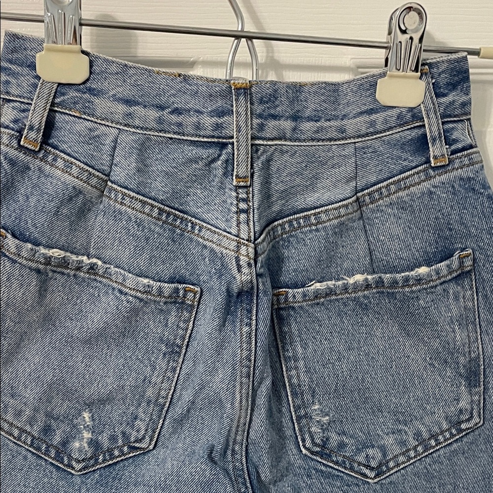 AGOLDE Riley High Rise Straight Cropped Jeans - Picture 6 of 9